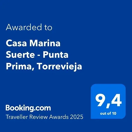 Casa Marina Suerte - Punta Prima, Torrevieja Alicante
